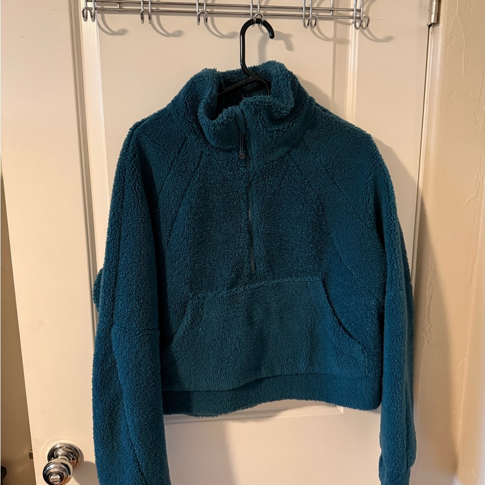 lululemon athletica Teal Sherpa Jacket